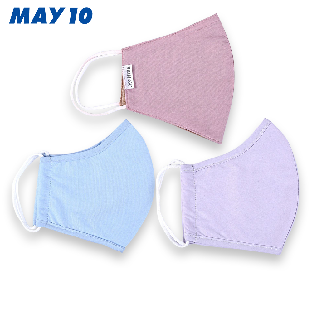 KHẨU TRANG VẢI 3 LỚP May 10