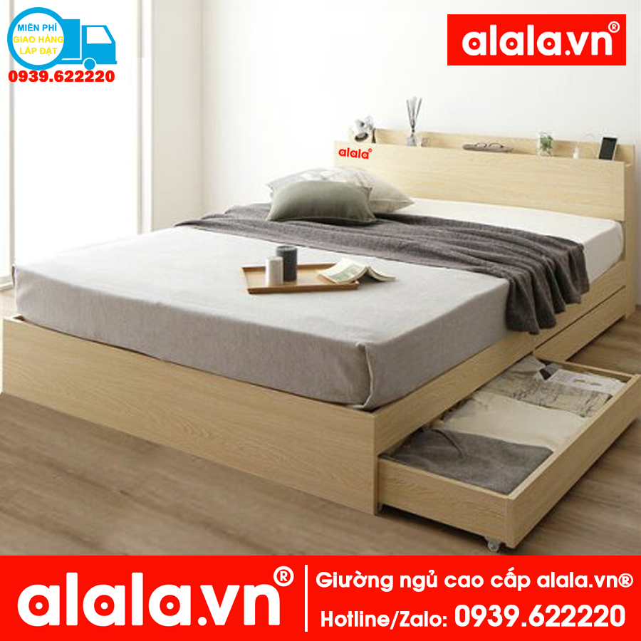 Giường ngủ thông minh ALALA 1m2 x 2m - Thương hiệu alala.vn - ALALA34