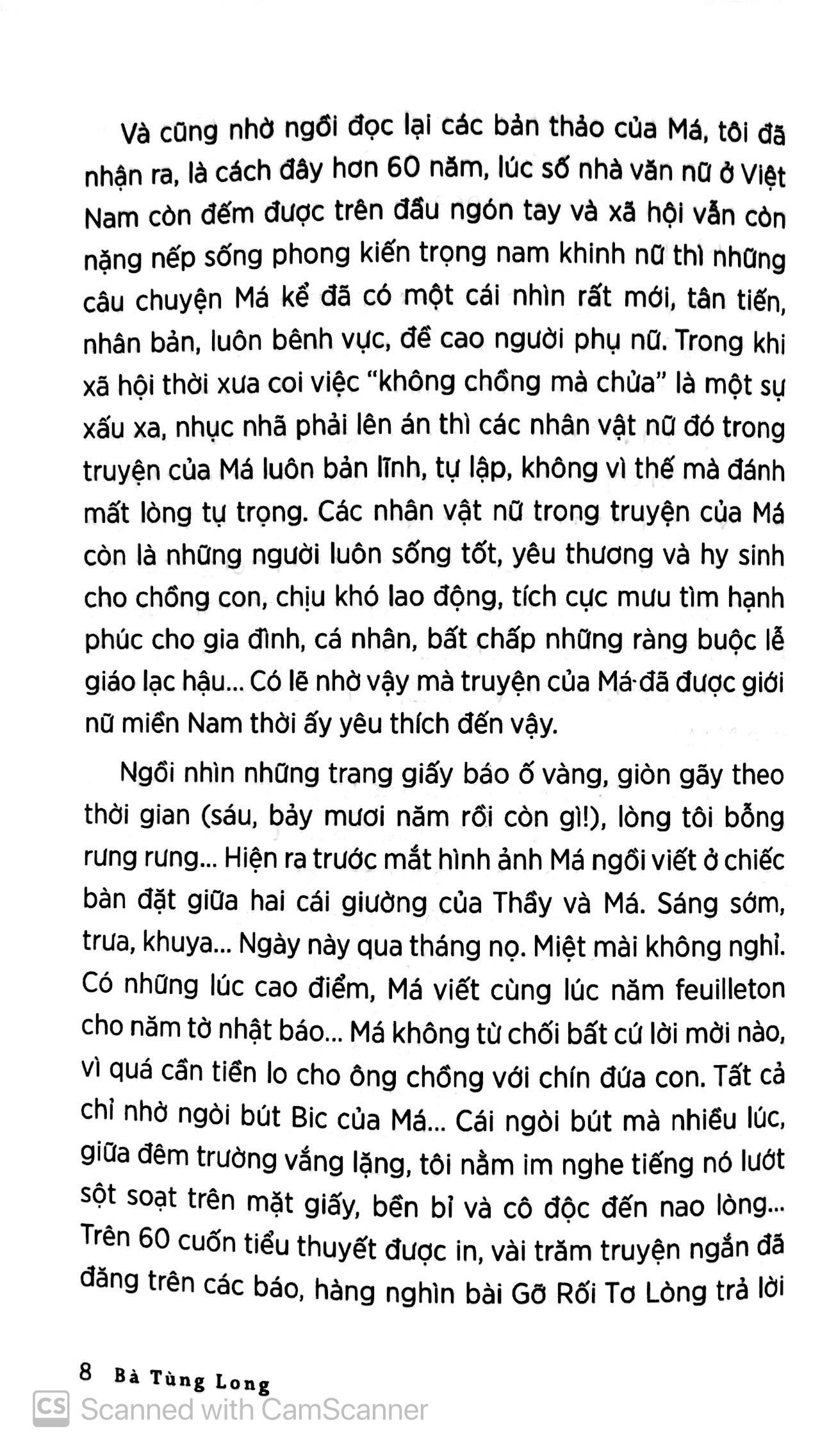 Bà Tùng Long - Một Vụ Án Tình