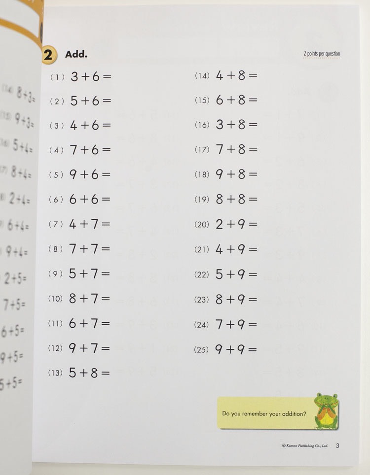 Kumon math workbooks nhập 10q khổ a4