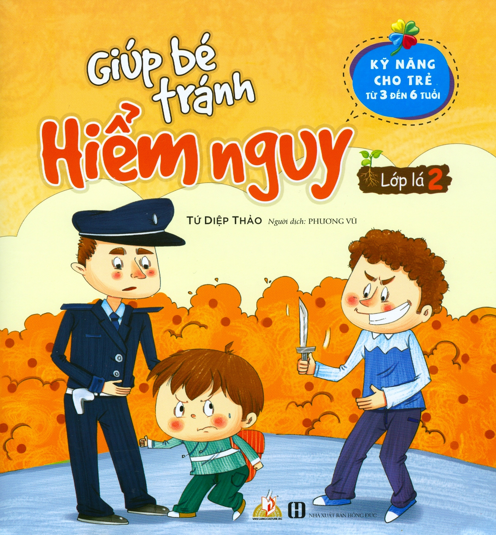 Combo  Giúp Bé Tránh Hiểm Nguy - 6 Cuốn - Tứ Diệp Thảo - Vanlangbooks