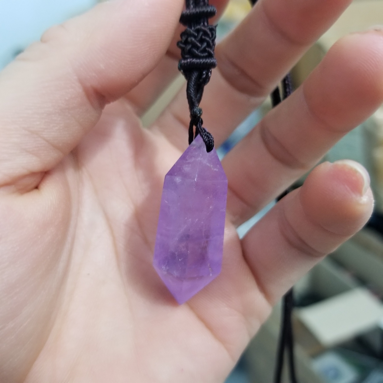 Vòng cổ AMETHYST Thạch Anh Tím - Vòng Cổ Cao Cấp