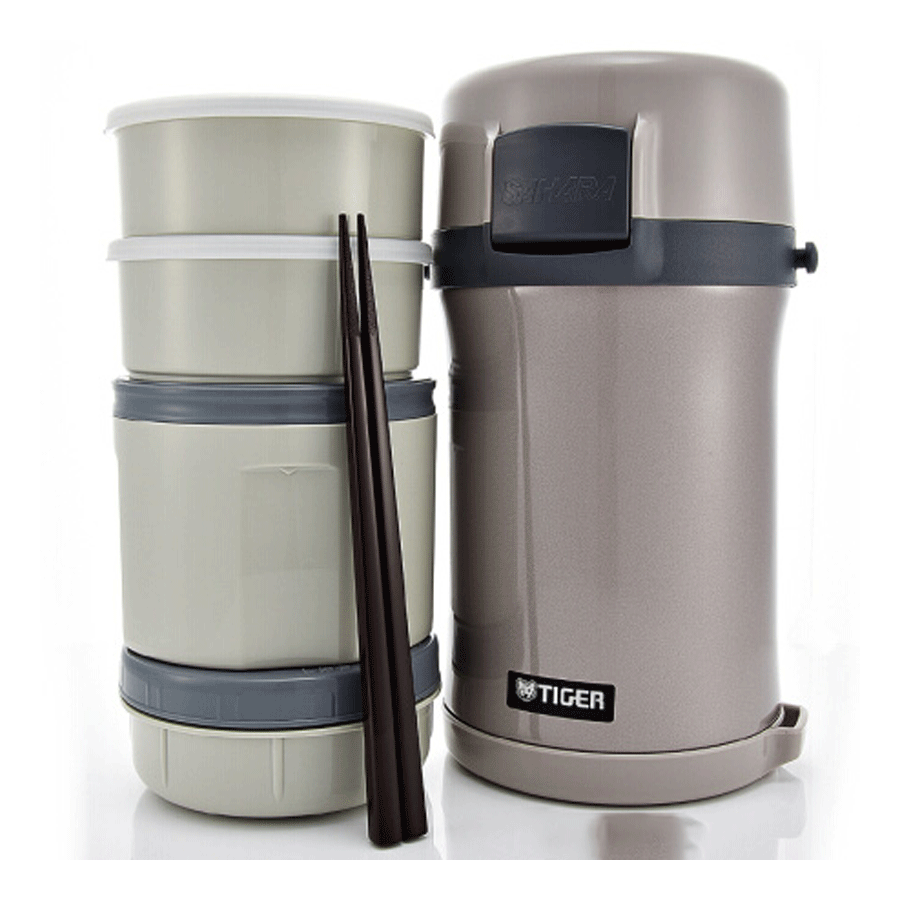 Hộp đựng cơm giữ nhiệt Tiger 4 ngăn LWU-F200