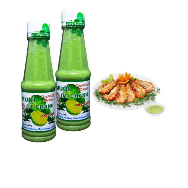 Combo 6 chai Muối ớt Chanh Thiên Thiên Food 250gr đậm vị Đặc Sản Nha Trang