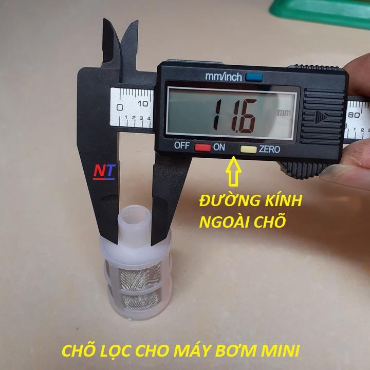 Lọc rác máy bơm phun sương , bơm phun thuốc các loại( lọc nhựa trắng )