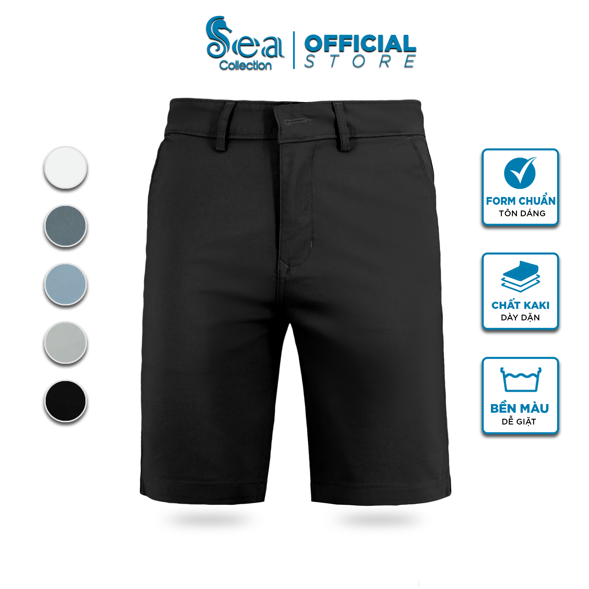 Quần Short Kaki Nam Sea Collection Form Cơ Bản 6960