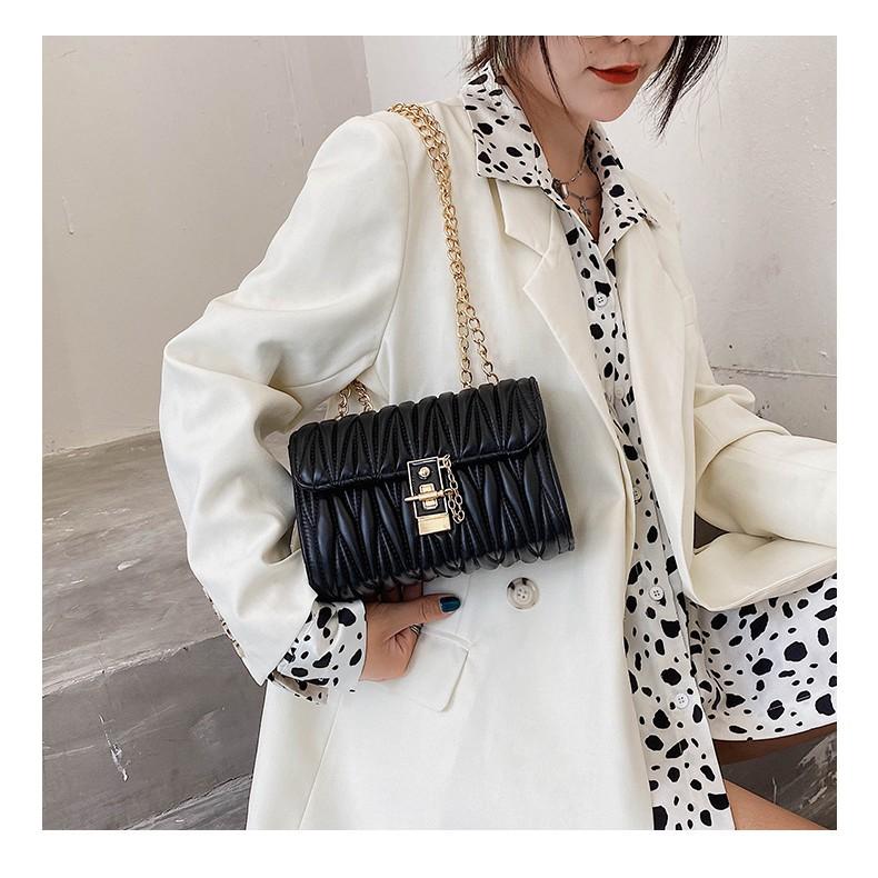 Túi đeo vai nữ trần trám chéo thời trang giá rẻ BAG U TTC18