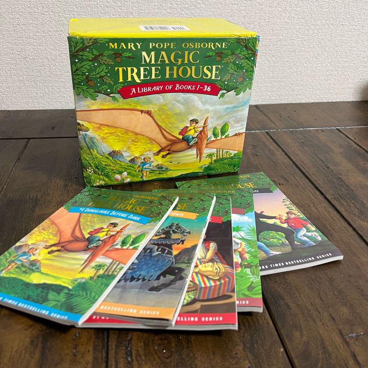 Magic Tree House (1 - 36) - 36 Books + File MP3 | Bản Nhập Khẩu