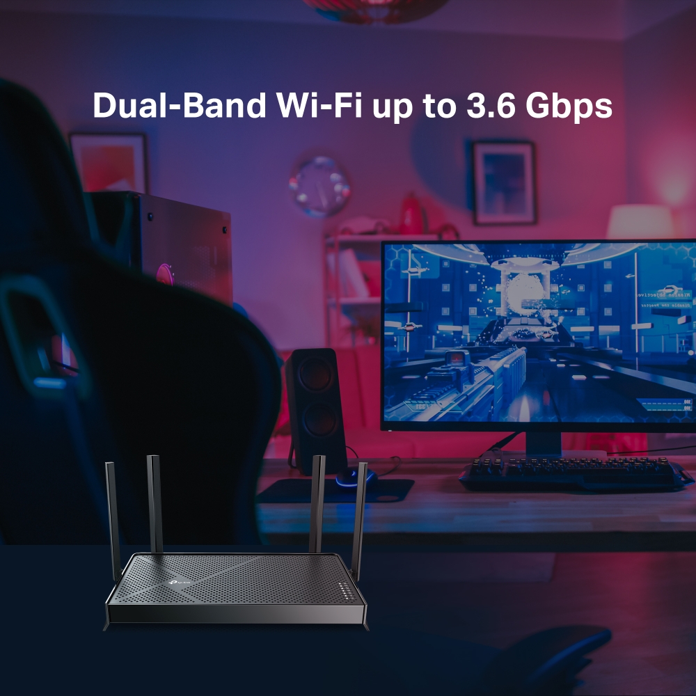 Bộ phát Router WIFI 7 TP-Link Archer BE230 | Chuẩn WIFI 7 băng thông BE3600 / 2 băng tần 2.4 &amp; 5.0 GHz | EasyMesh | Phủ sóng rộng | Bảo hành 2 năm | Hàng Chính Hãng