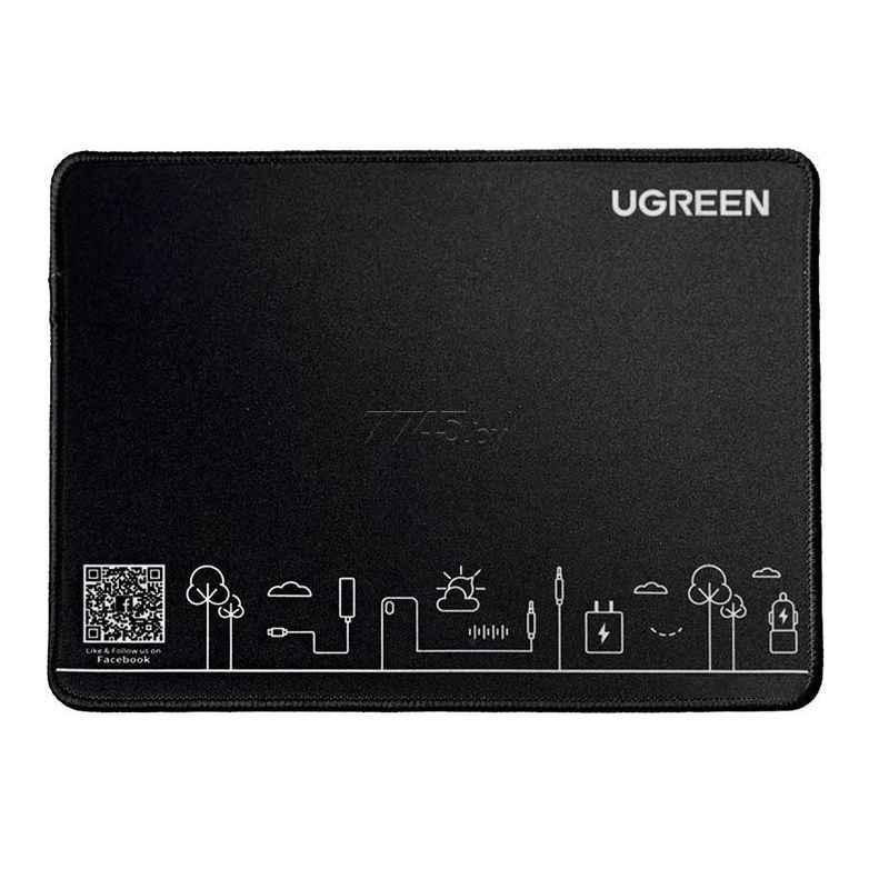 Ugreen 27508 tấm lót chuột mouse pad màu đen CY016 20027508 - Hàng chính hãng