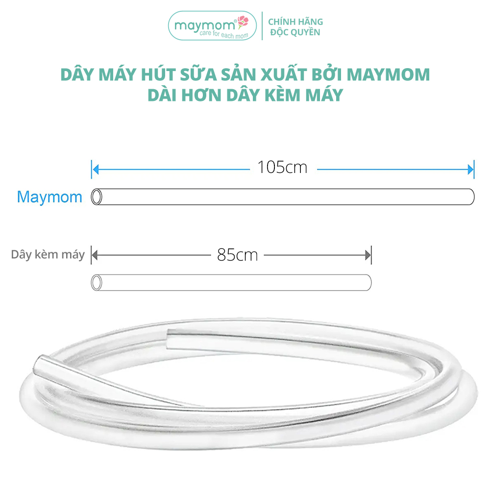 Dây Hút Sữa Spectra Thương Hiệu Maymom, Không Chứa BPA, An Toàn 100%, Vệ Sinh Dễ Dàng