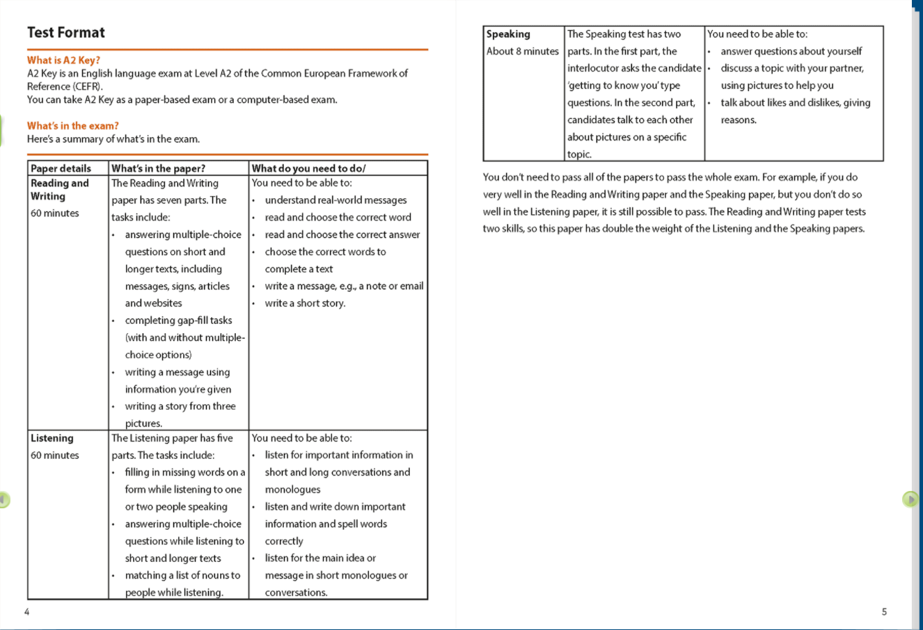Practice Tests 6-10 Key For Schools A2 Sách mềm sách học sinh