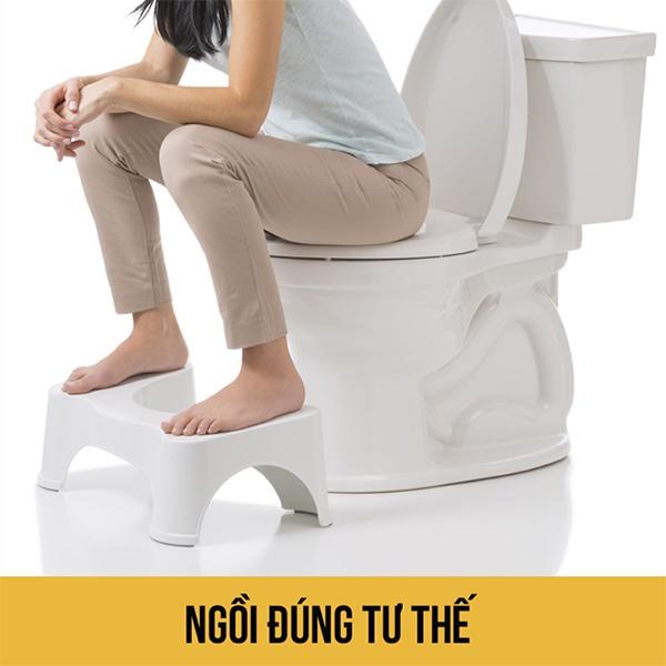 Ghế kê chân toilet bồn cầu Notoro INOCHI để chân khi đi vệ sinh dễ dàng và thoải mái chống táo bón GHETOILET