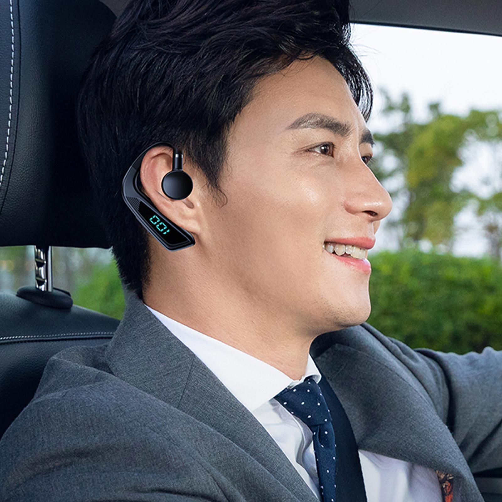 Bone Conduction Headphones Sweat Resistant 30 Hours Music Wireless Earbuds for Workout Driving