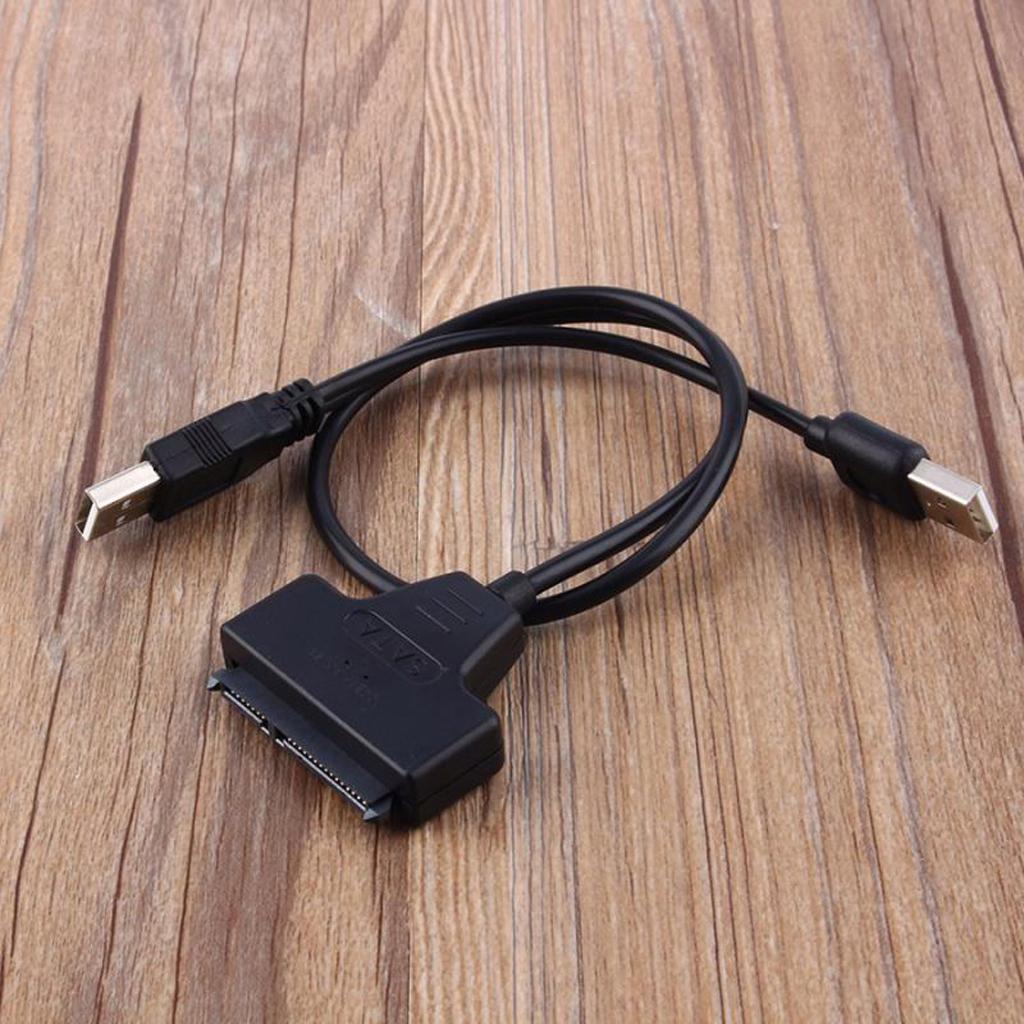 USB 2.0 to SATA Converter Adapter Cable for 2.5"Hard Drive Disk HDD Laptop