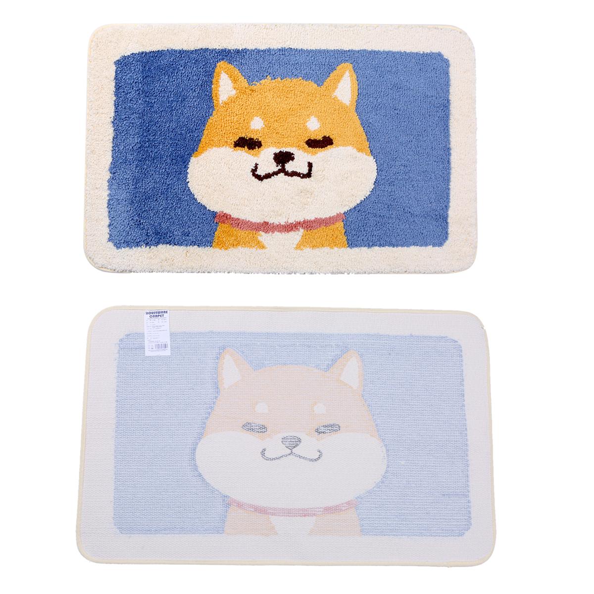 Thảm chùi chân trong nhà thiết kế in họa tiết hoạt hình, thấm hút tốt