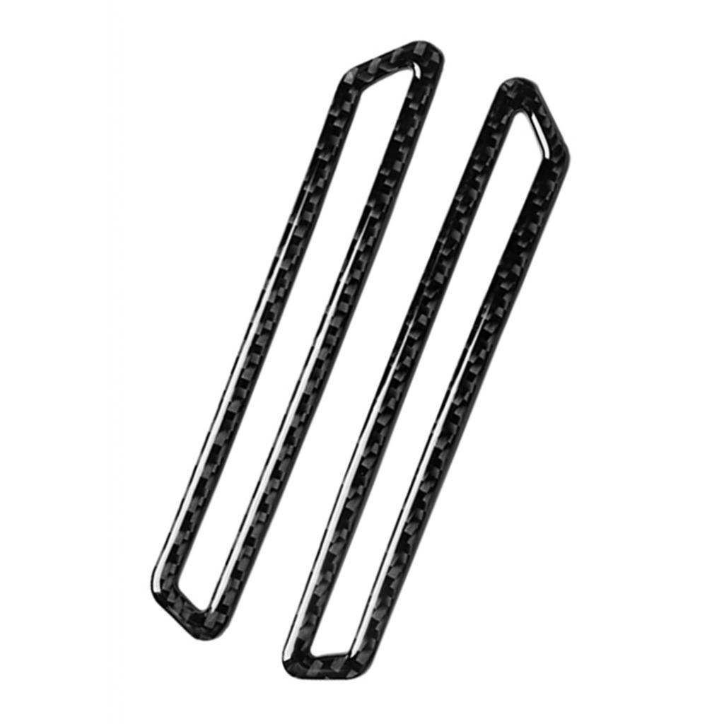 Carbon Fiber Auto Air Outlet Cover Case Trim Sticker for Alfa Giulia