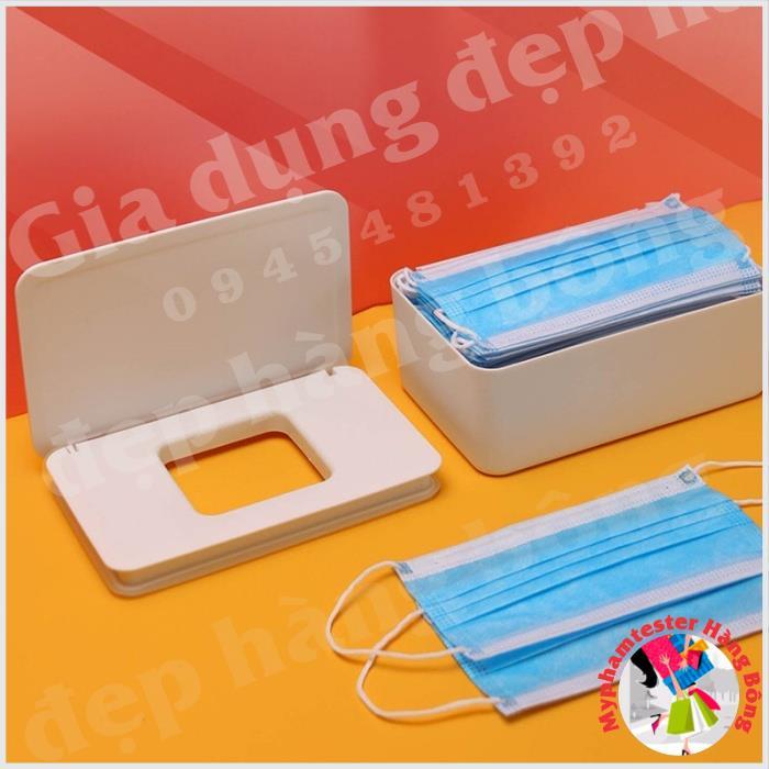 Hộp đựng khẩu trang, khăn giấy tiện dụng