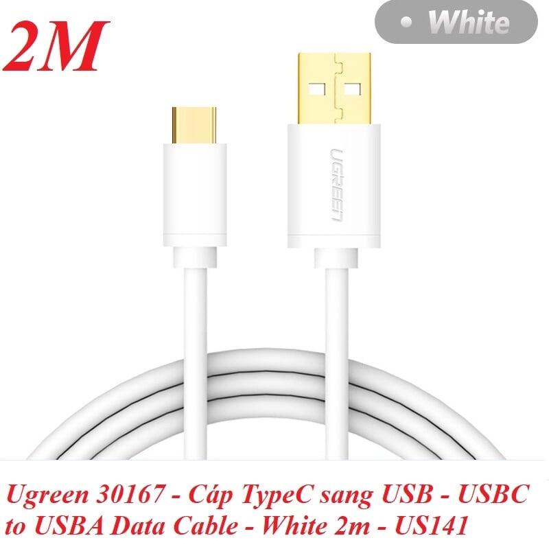 Ugreen UG30167US141TK 2M Thiết bị chuyển đổi USB 2.0 sang Type-C truyền dữ liệu và sạc - HÀNG CHÍNH HÃNG