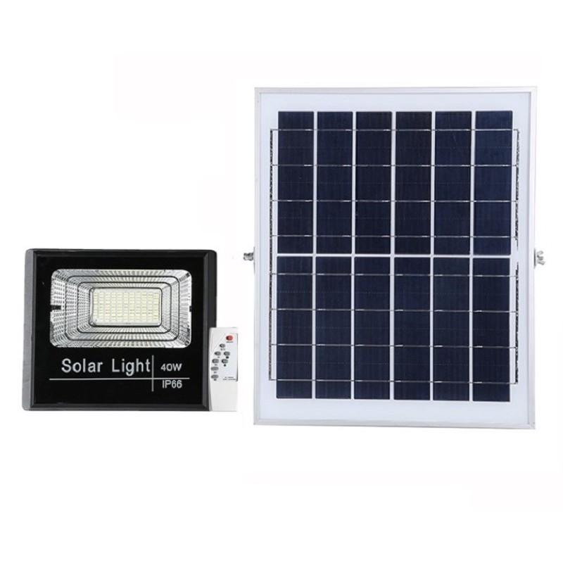 40W ĐÈN PHA LED NĂNG LƯỢNG MẶT TRỜI , Solar Light , IP66 chống nước , NHÔM ĐÚC NGUYÊN KHỐi