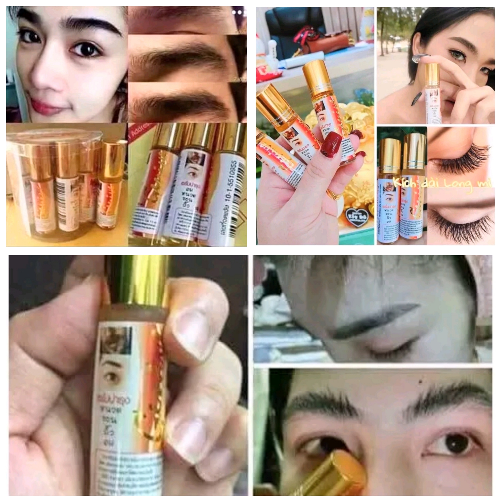 LỌ TINH DẦU KÍCH MỌC DÀI LÔNG MI LÔNG MÀY RÂU MỌC DÀI ĐEN ĐẸP CAM KẾT HÀNG CHUẨN