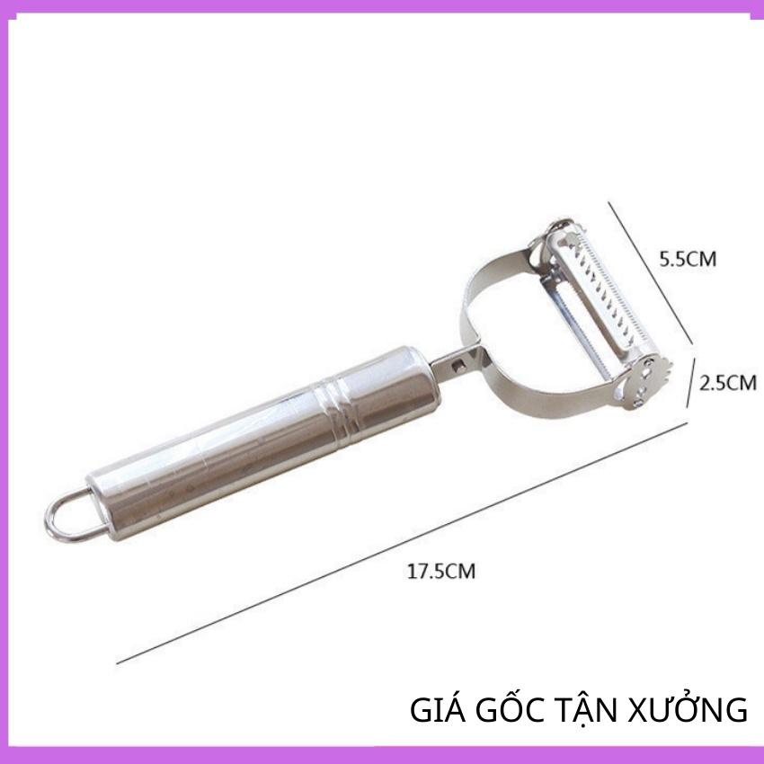 NẠO SỢI inox 3 chức năng, gọt củ quả bào sợi tiện lợi