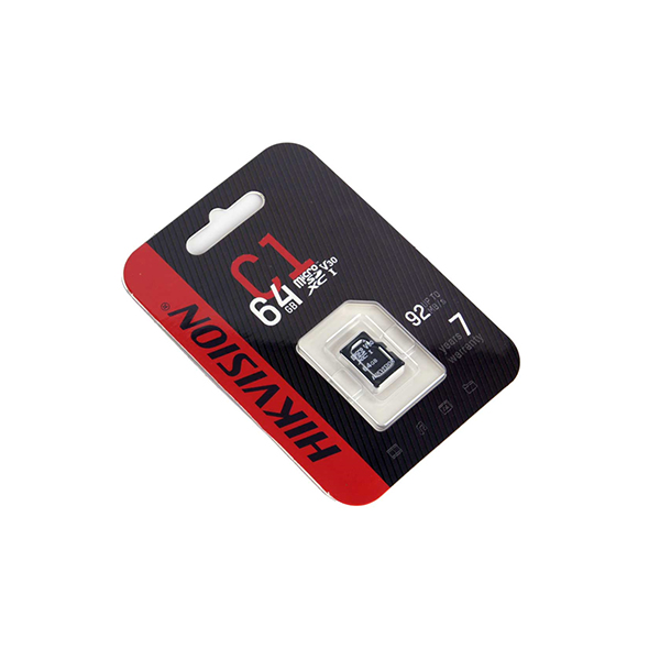 Thẻ nhớ HIKVISION 64GB microSD HS-TF-C1(STD)/64G class 10, up to 92mb/s, chuyên camera wifi, điện thoại - Hàng chính hãng bảo hành 7 năm