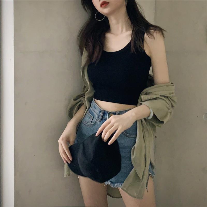 Áo Croptop Nữ HACHIKI Chất liệu Len Tăm Dày Dặn Thời Trang Nữ Cao Cấp ACR01 - TRẮNG