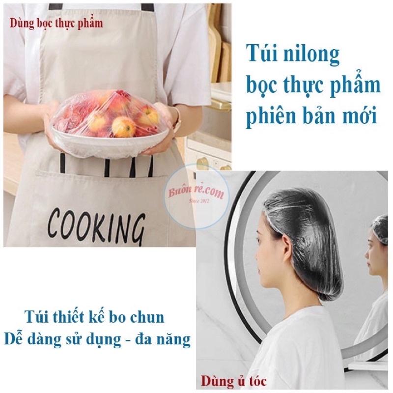 TÚI 100 MÀNG BỌC THỨC ĂN CO DÃN TÁI SỬ DỤNG ( Túi Gấu )