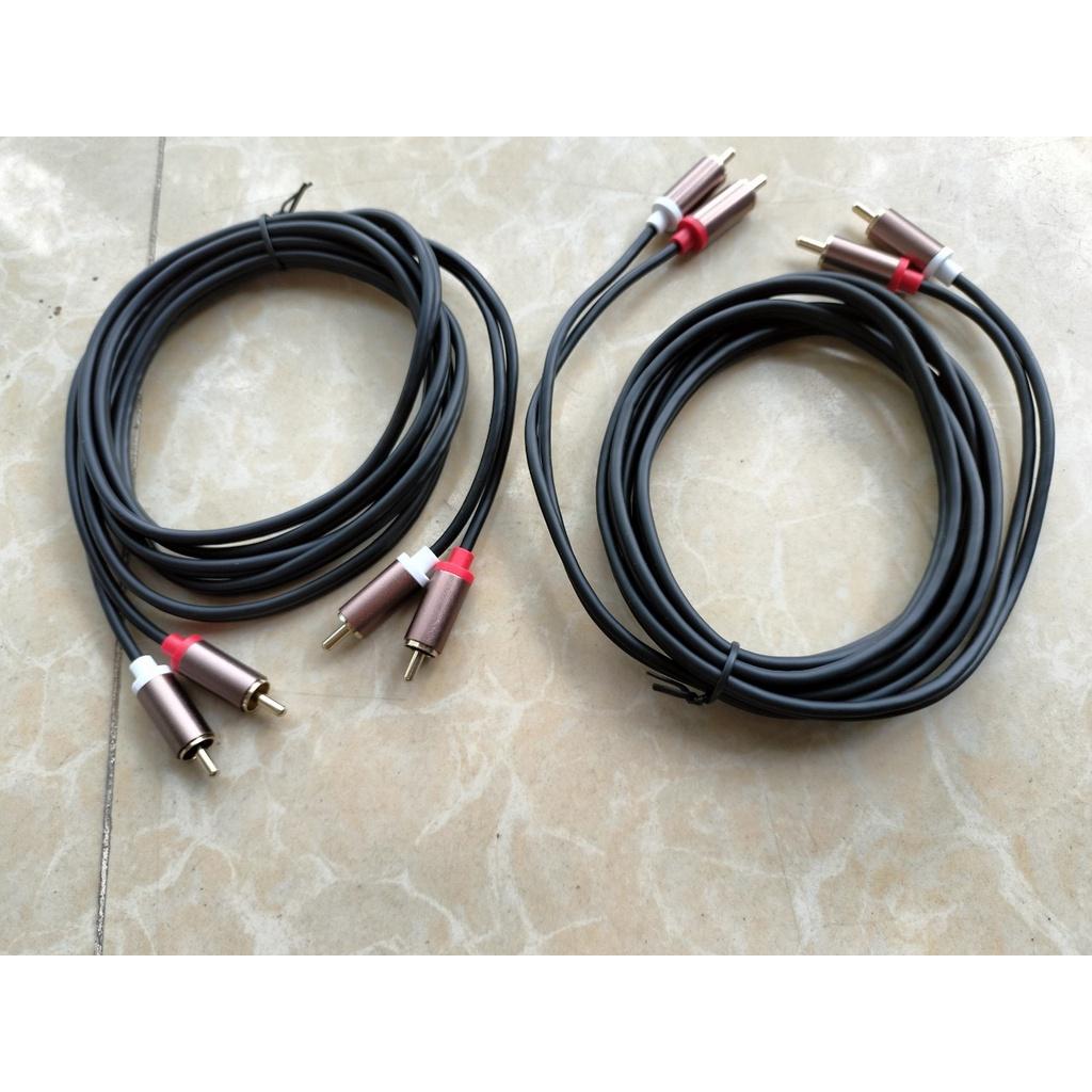 Cáp AV hoa sen 2 đầu RCA 2M cao cấp