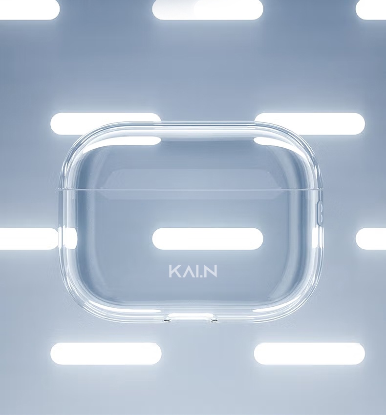 Case Ốp Cho Airpods PRO 2 (2022) Kai.N Ultra Clear Trong Suốt Kèm Móc Treo_ Hàng chính hãng