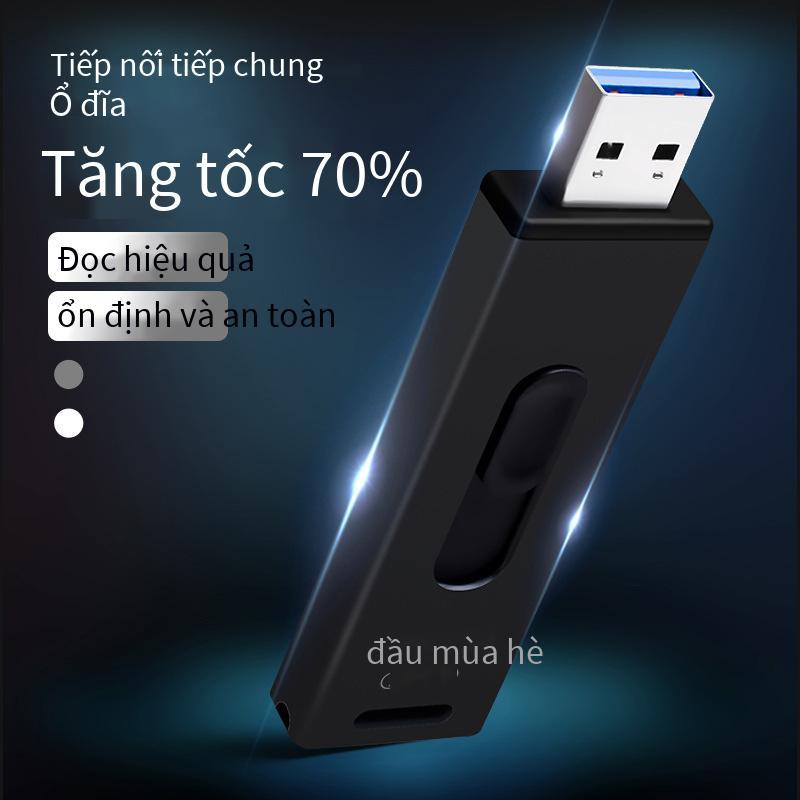 Đảm bảo chất lượng thể rắn U disk SSD tốc độ cao 3.0 bộ nhớ 200M truyền tải cực cao USB128G 256G đĩa U máy tính