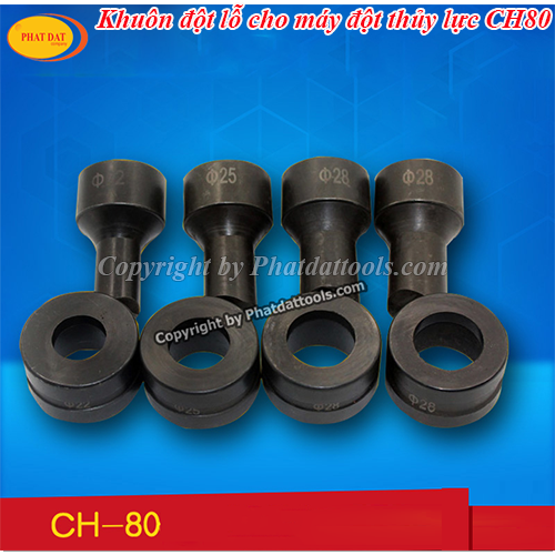 Khuôn đột lỗ tròn PADA cho máy đột lỗ thủy lực CH80