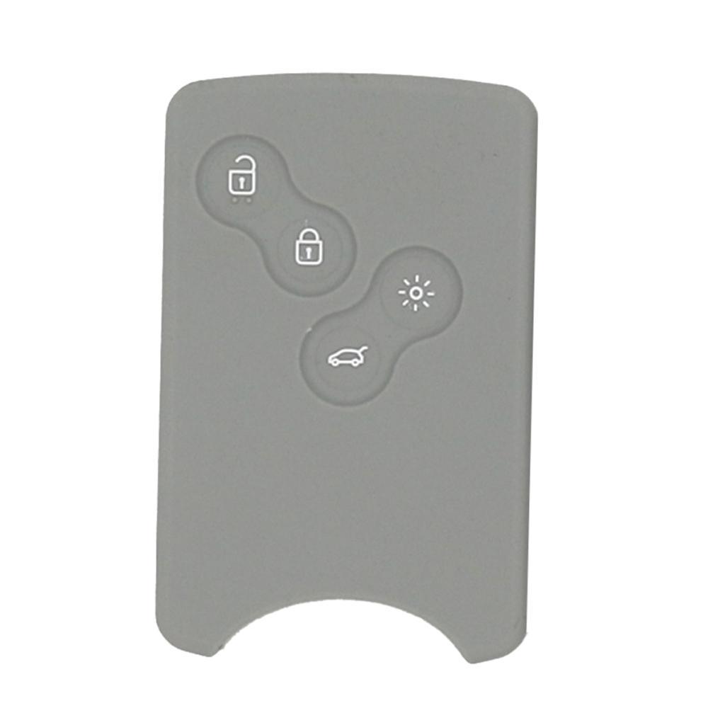 Key Fob 4 Buttons Silicone Protector Cover Case For