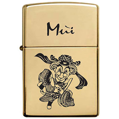 Bật Lửa Zippo 254B Khắc Hình Độc Đáo
