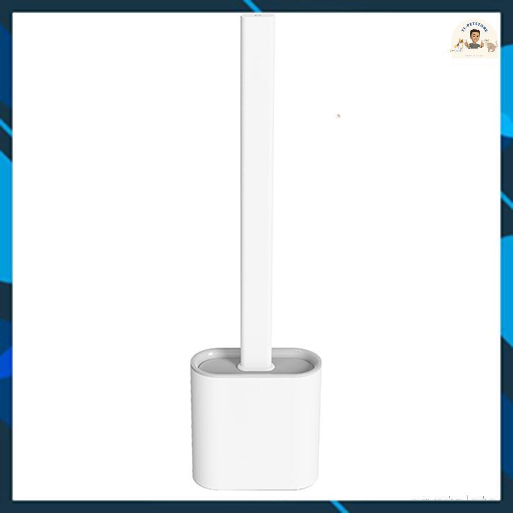 Chổi Cọ Nhà Vệ Sinh, Cây Cọ Toilet Bồn Cầu Bằng SiliCon Có Giá Đựng Dán Tường