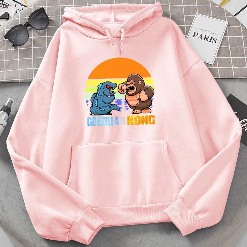 ÁO HOODIE UNISEX IN HOT TREND CHẤT LIỆU NỈ BÔNG SIZE TỪ 35-70kg