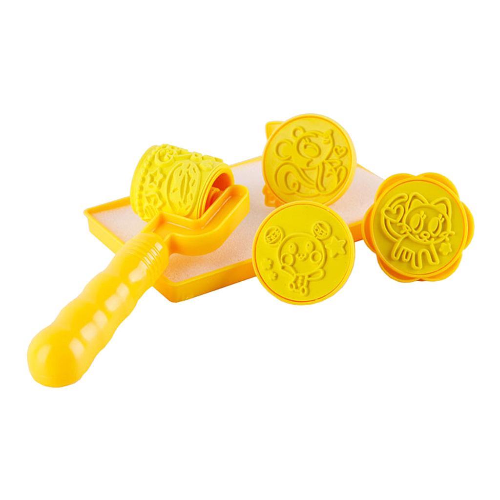 Painting Template and Seal Toy Painting Tool Kit for Kids Early DIY Learning Include Numbers, Geometric Patterns and Alphabet