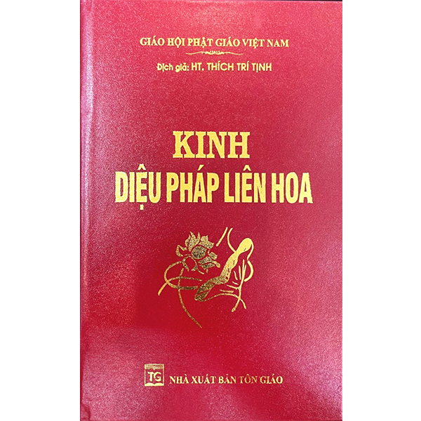 Kinh Diệu Pháp Liên Hoa Bìa Da Tái Bản