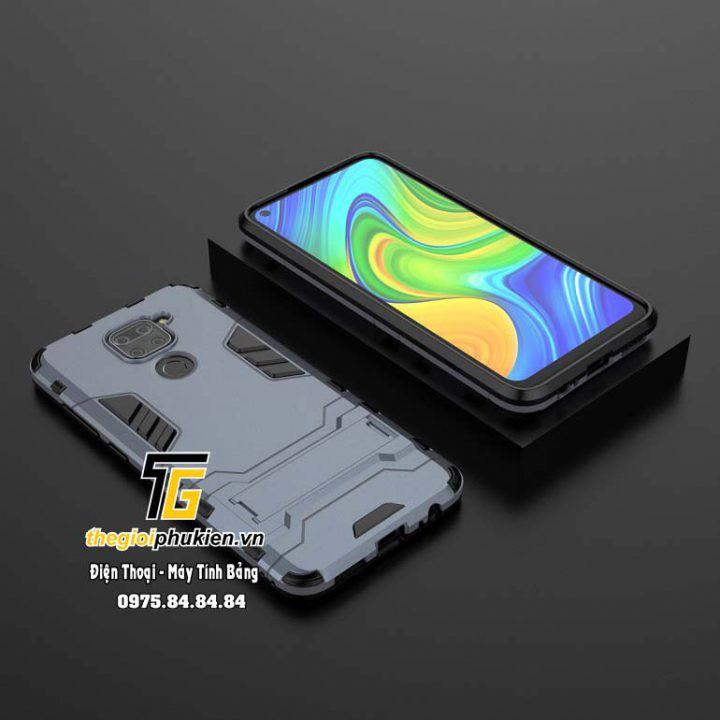 Ốp lưng chống sốc Iron Man cho Xiaomi Redmi Note 9