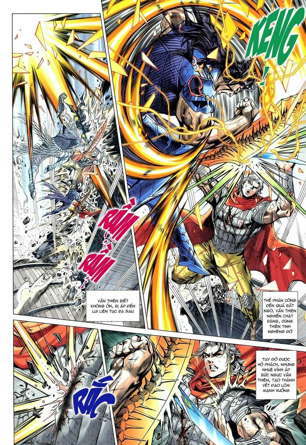 thần binh vấn thiên chapter 28 14