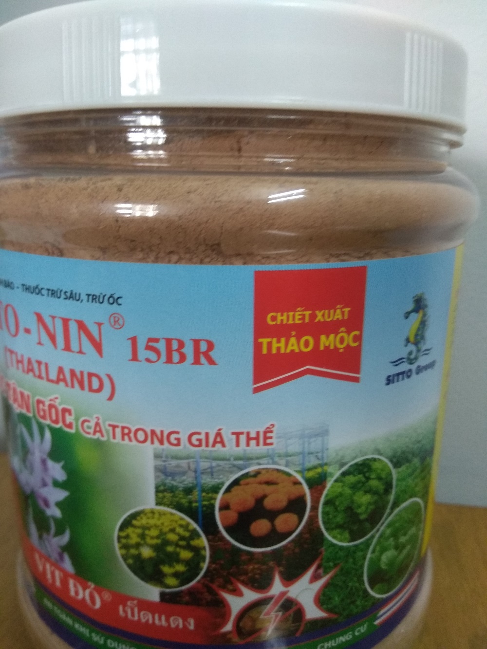 Sản phẩm SITTO-NIN trừ ốc tận gốc cả trong giá thể - chai 1 KG