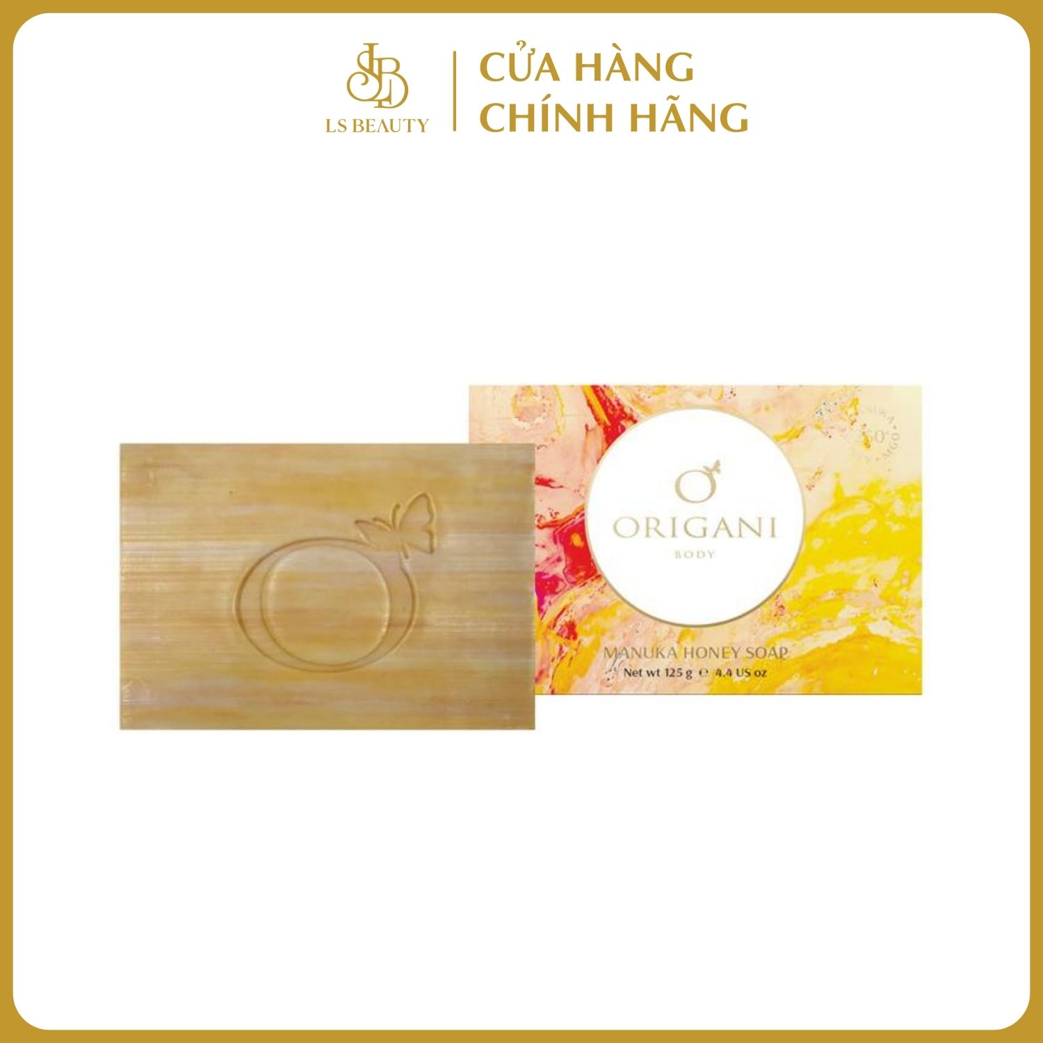 Xà Phòng Organic Hương Manuka MGO 250+ Cân Bằng PH Origani Body Care - Kháng Khuẩn Nuôi Dưỡng Da