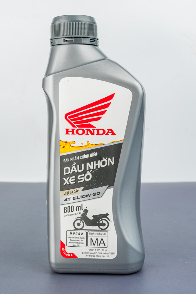 Dầu Nhớt Honda 4T SL 10W-30 MA - Dành Cho Xe Số và Xe Côn Tay
