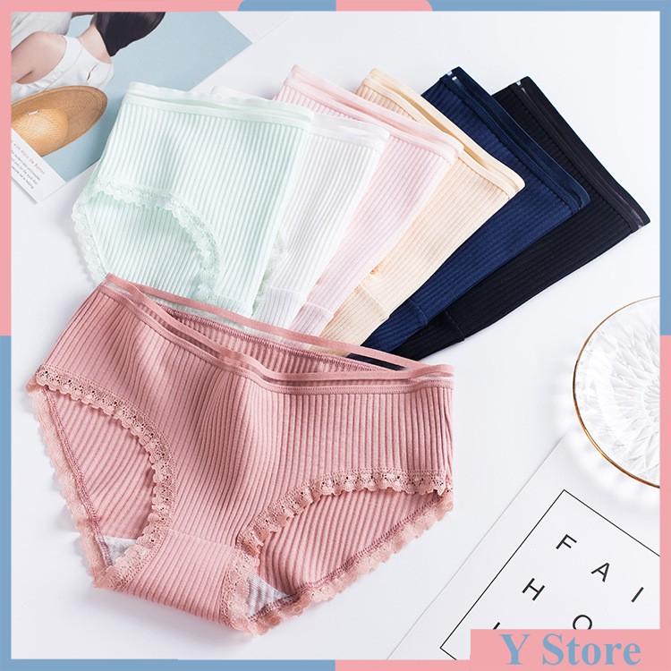Quần Lót Cotton Tăm Cạp Viền xuất Nhật QL04