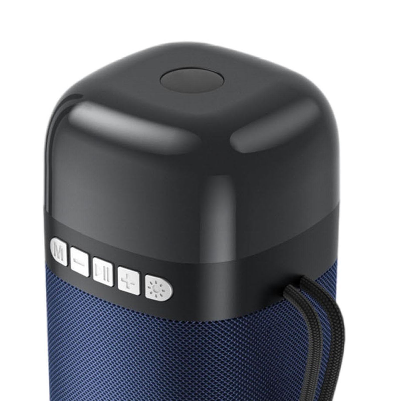 Portable Speaker Outdoor Bluetooth Wireless Stereo Sound USB Blue