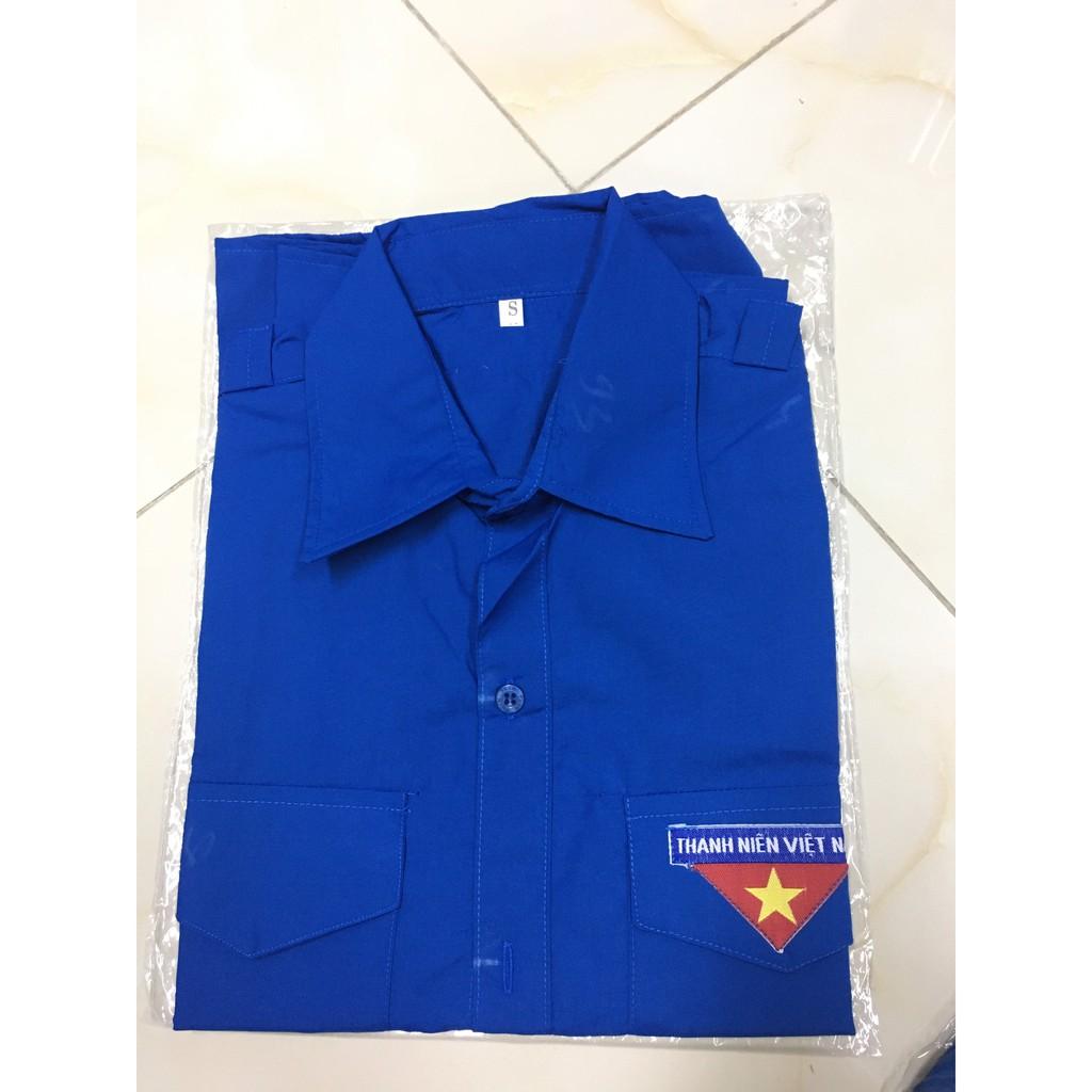 Áo sơ mi đoàn thanh niên nam nữ dài tay Ocean Uniform hàng thường