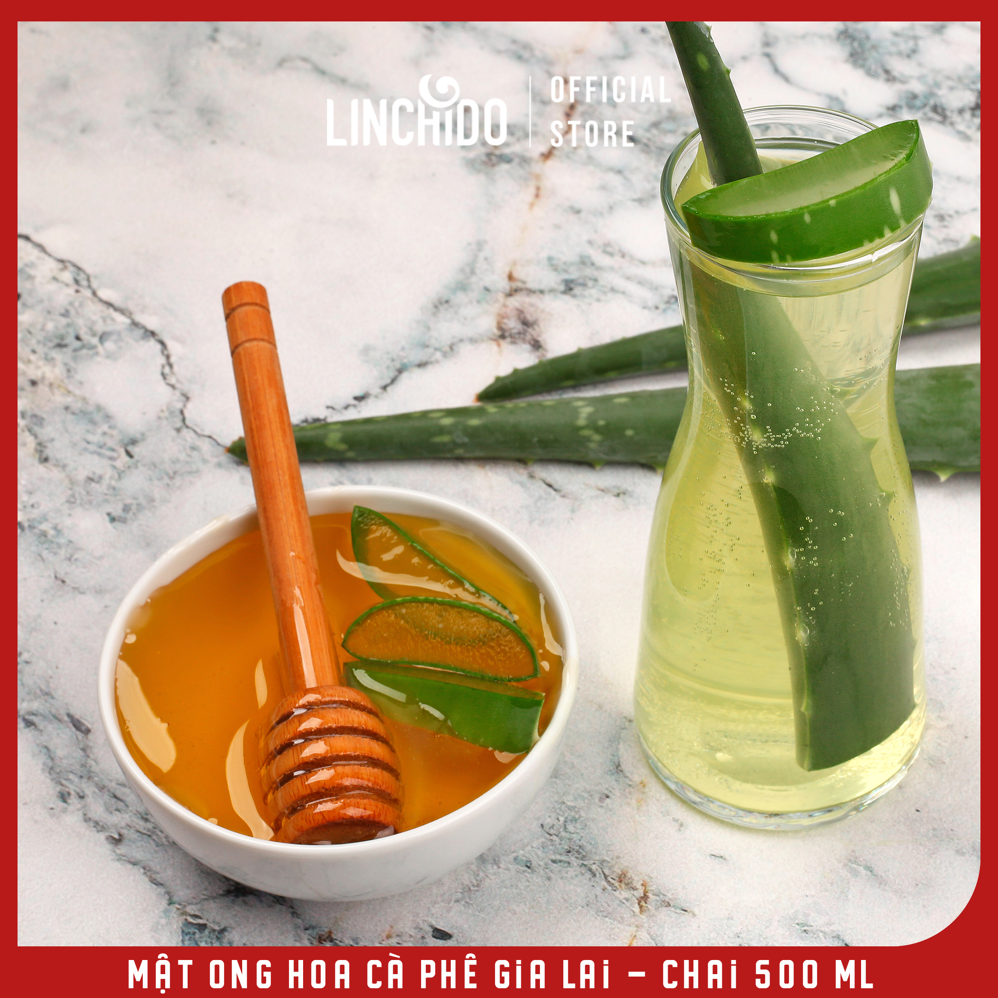 Mật Ong Hoa Cà Phê Gia Lai - Chai 500 ML