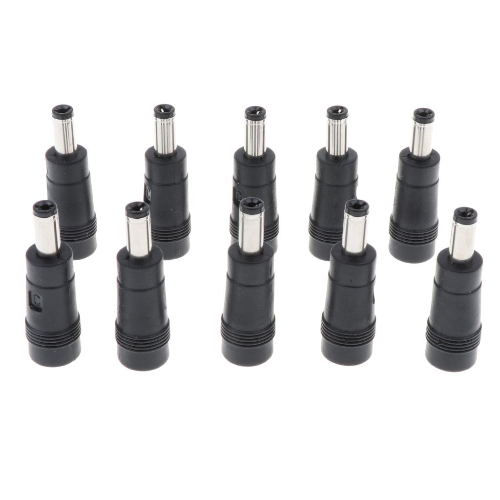 10 Gói DC 4.0X1.7 Mm Nữ 5.5X2.1 Mm Jack Cắm Điện Adapter Ổ Cắm