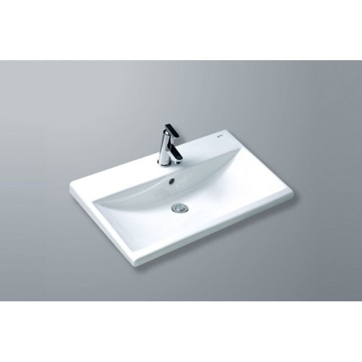 Chậu Rửa Lavabo Inax L-2397V Dương Vành